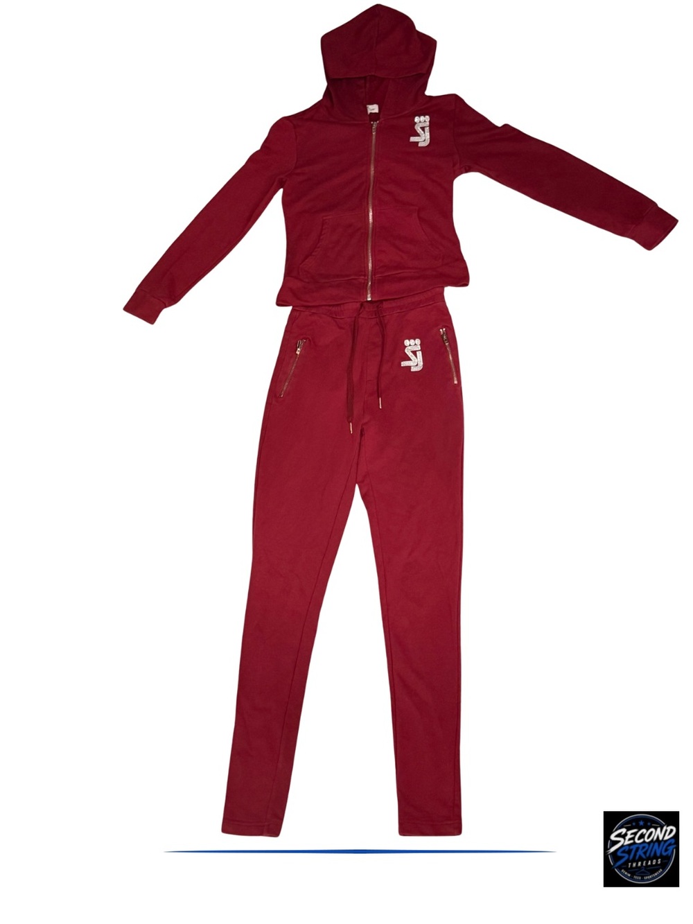 Shane Justin Women’s Red Zip-Up track suit